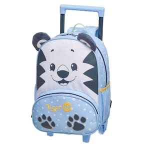 Mochila Infantil Carrinho Alças Tigor Tigre Bb Creche