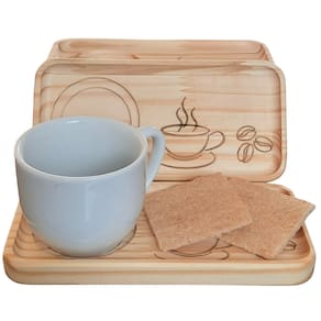 Kit Jogo conjunto 50 Pires Ret. p/ xícaras café chá -Pires43