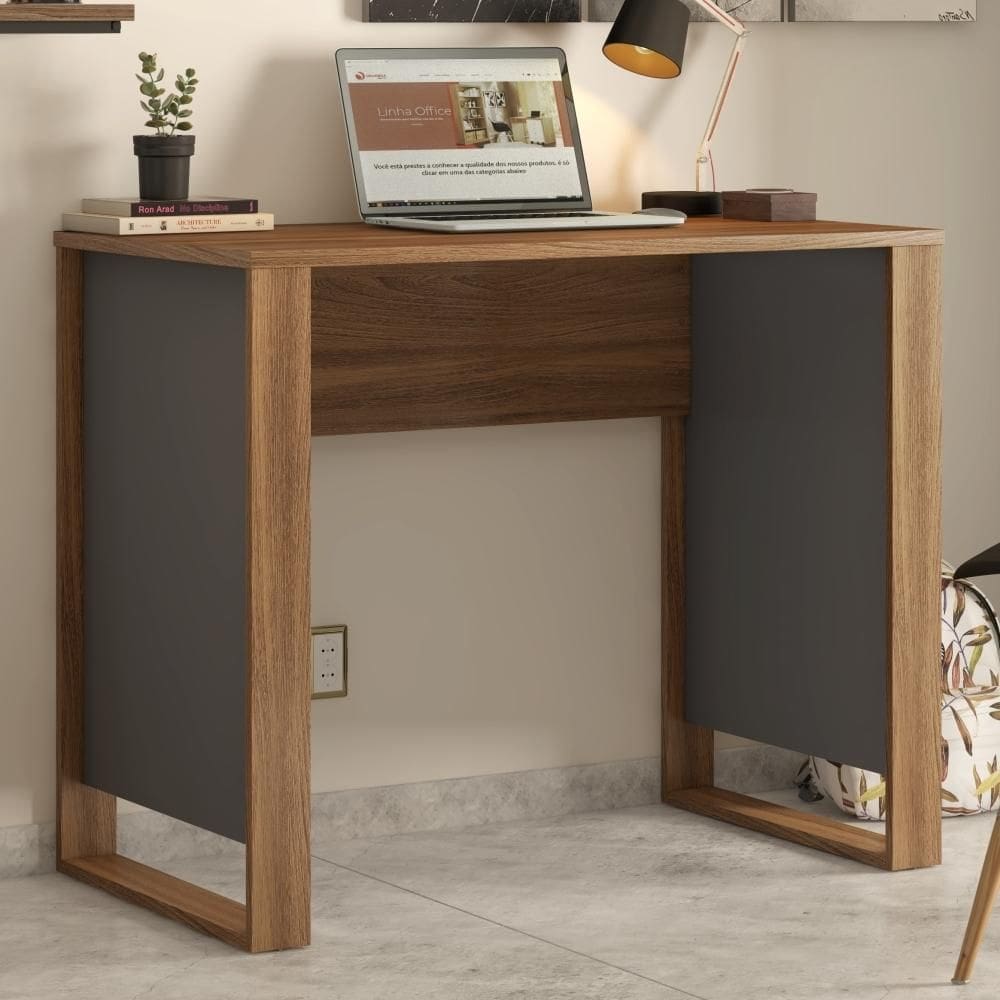 Mesa para Computador Lewis Amendola Grafito