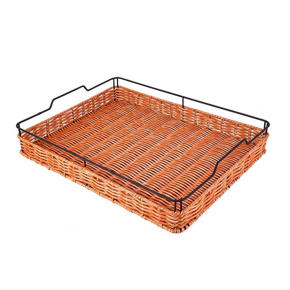 Bandeja Rattan Iron Mimo  YK23390