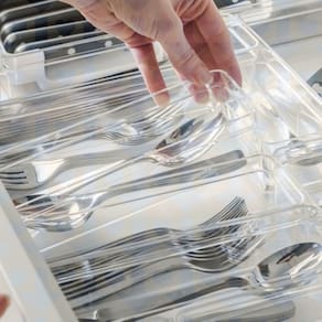 Kit 4 Organizador Porta Objetos Multiuso Retangular Transparente