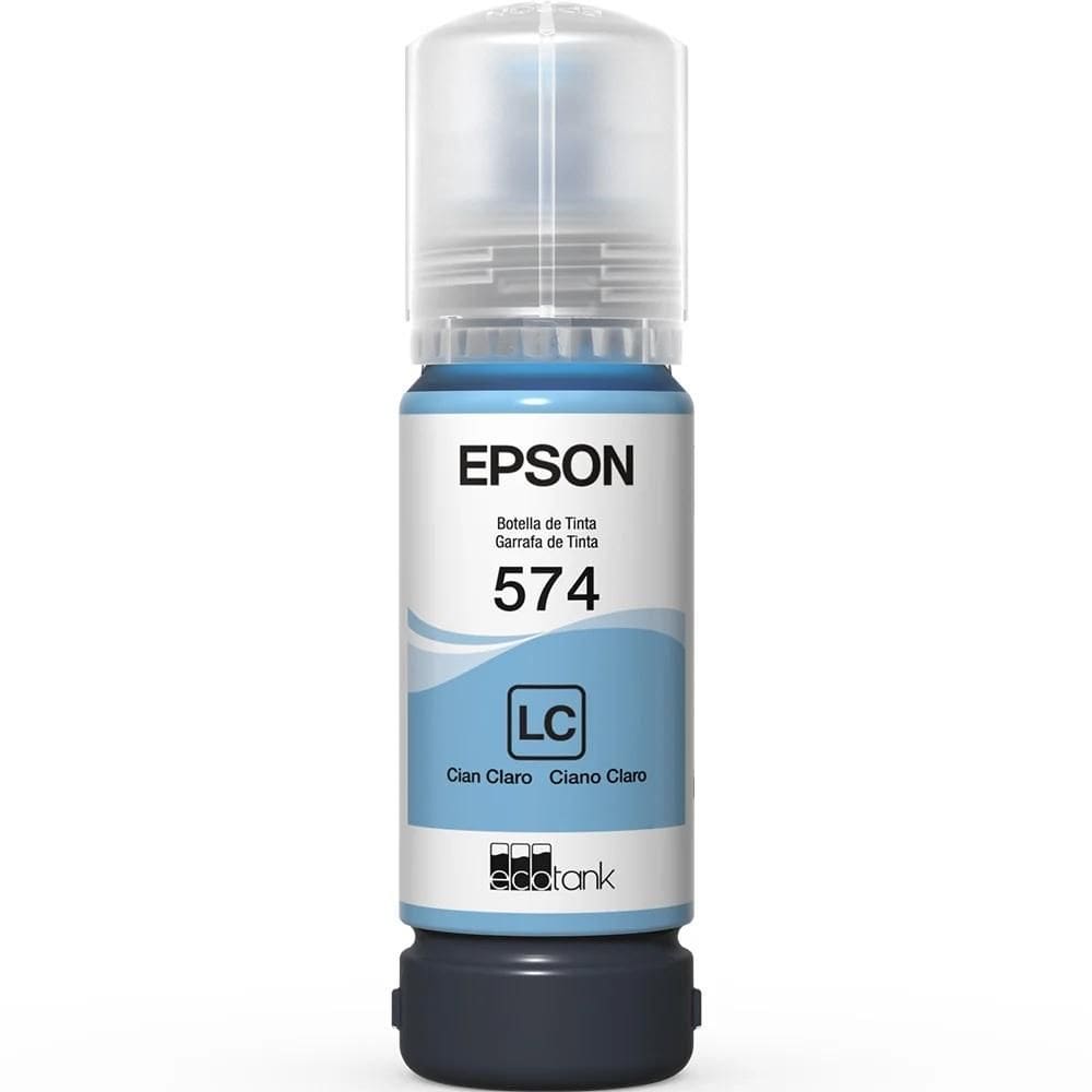 Refil de tinta EPSON T574520 Ciano Claro 70ml L8050 EPSON