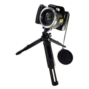 Mini Tripé P/ Celular E Câmera Rotação 360 Graus Resistente