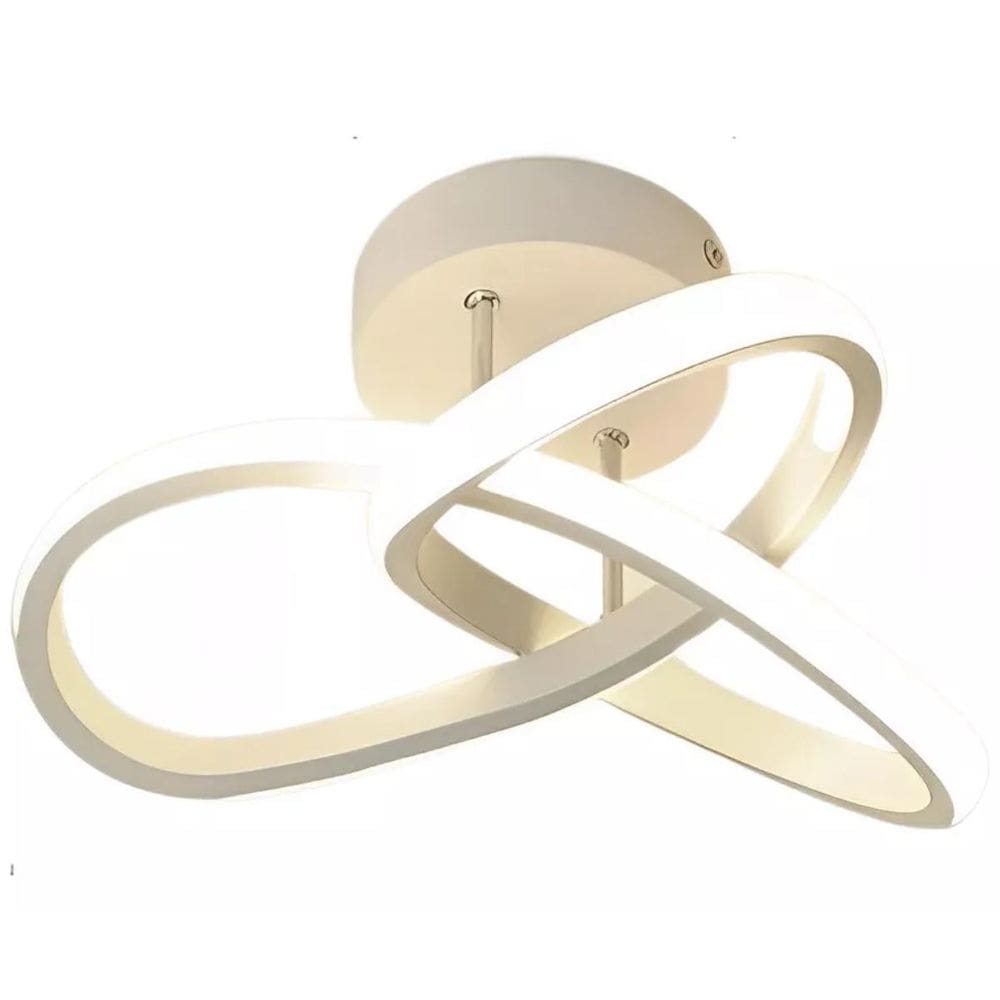 Luminária Lustre Plafon Teto 24Cm Led 3 Cores 24 Watts Gimpo