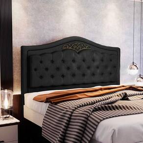Cabeceira Holanda 1,40 M Casal com Design Retro Speciale Home