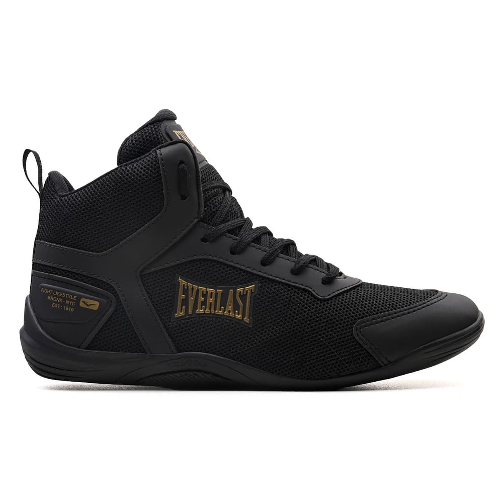 Tenis Everlast Ring 3 Unissex Preto/Dourado