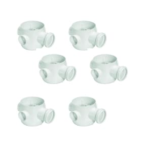 Kit 6 Corpos Caixa Sifonada 150x185x75mm N99 Amanco