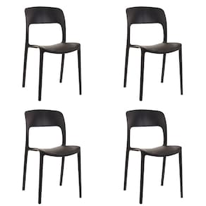 Kit 4 Cadeiras Nina Design Interior Exterior