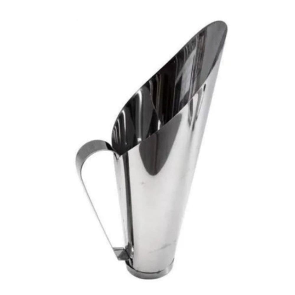 Concha Medidor P/ Cereal / Grão / Ração - 250g Em Aço Inox