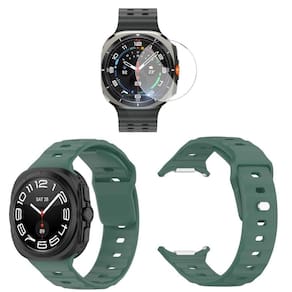 Pulseira Silicone Exclusiva Para Watch Ultra 47Mm + Vidro