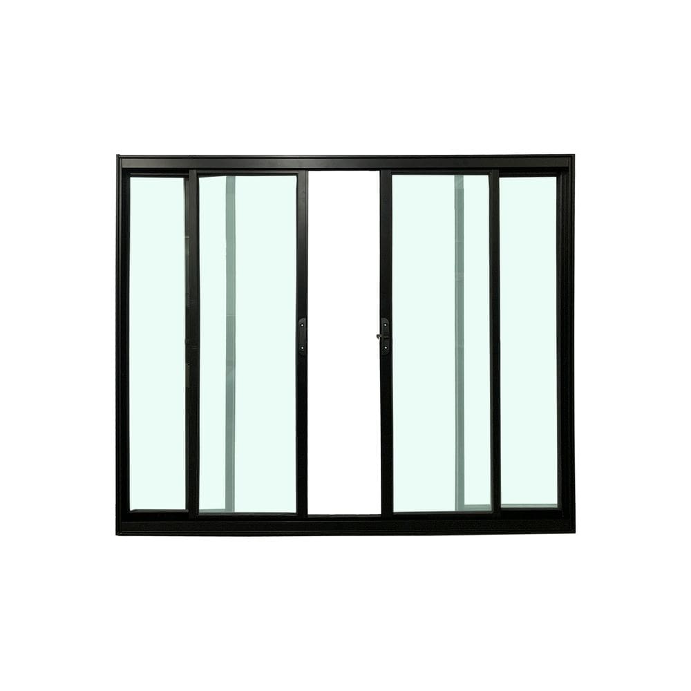 Janela 4 Folhas Preto 120x200 Linha 18 Esmeralda