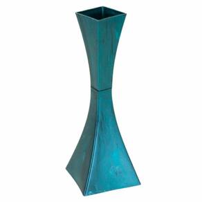 Vaso Flores Solitário Stone (Verde Marmorizado) INJEPLASTEC