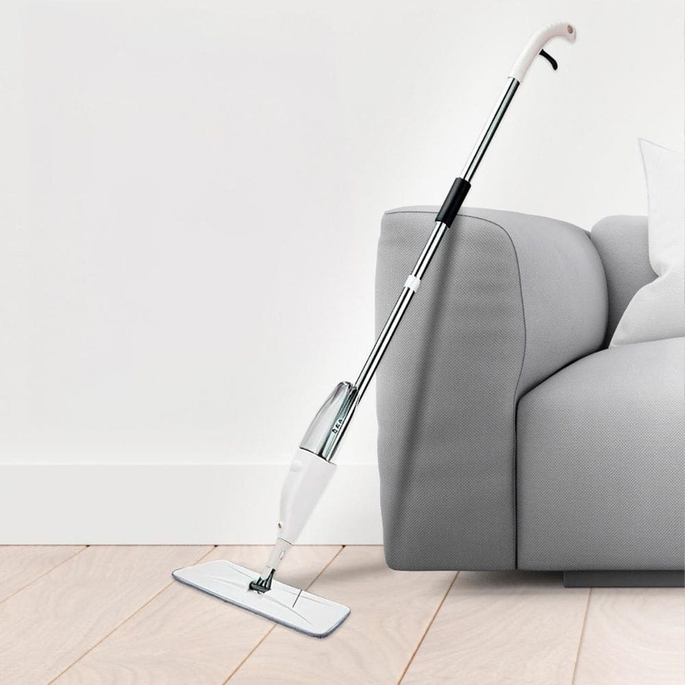 Esfregão Molhado E Seco Spray Com Rotação 360º Lavável