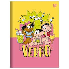 Caderno Turma Da Mônica 1 Matéria Universitário Escolar