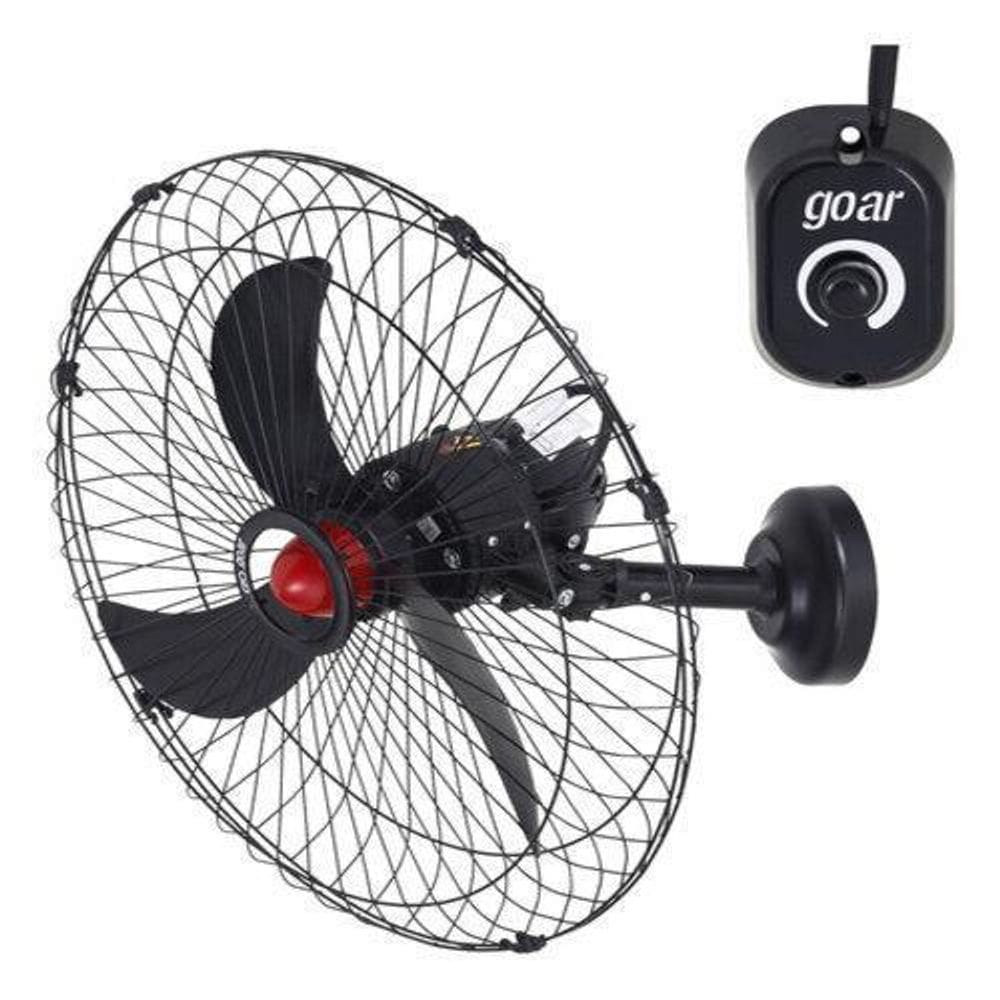 Ventilador De Parede 70Cm 270W Bivolt Black - Goar