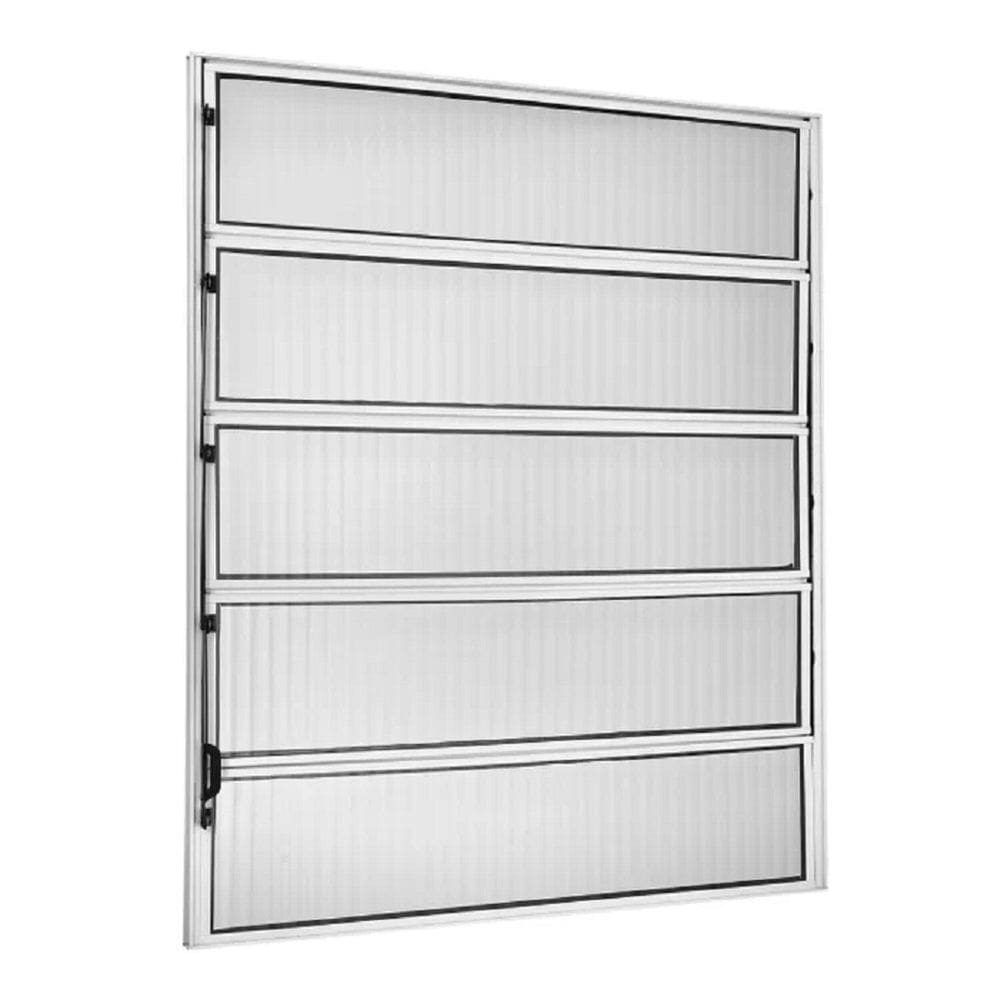 Janela de Aluminio Basculante 100x100cm Ecosul Natural