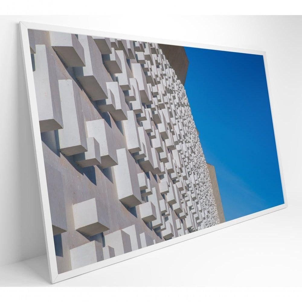 Quadro Teatro Nacional De Brasília Medidas 60x90 Cm Impressão Vidro Acrílico