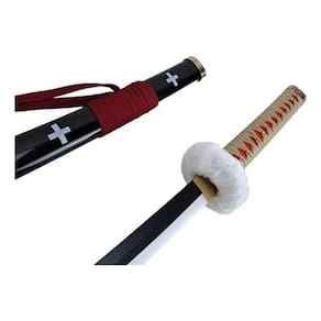 Katana Surgeon Of Death Law One Piece Lâmina Bambu Cosplay