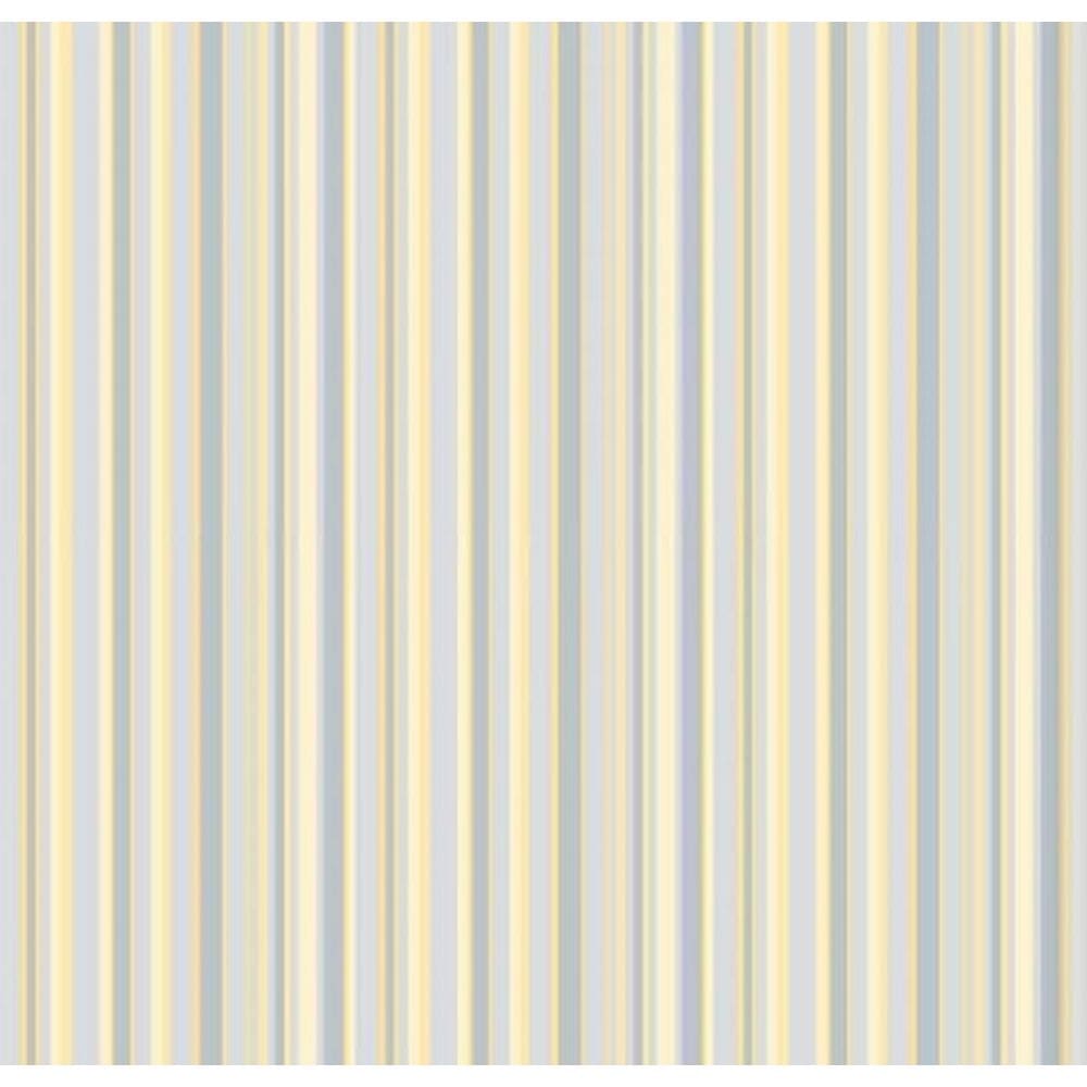 Papel de Parede Safari Friends Listrado Amarelo SF6214
