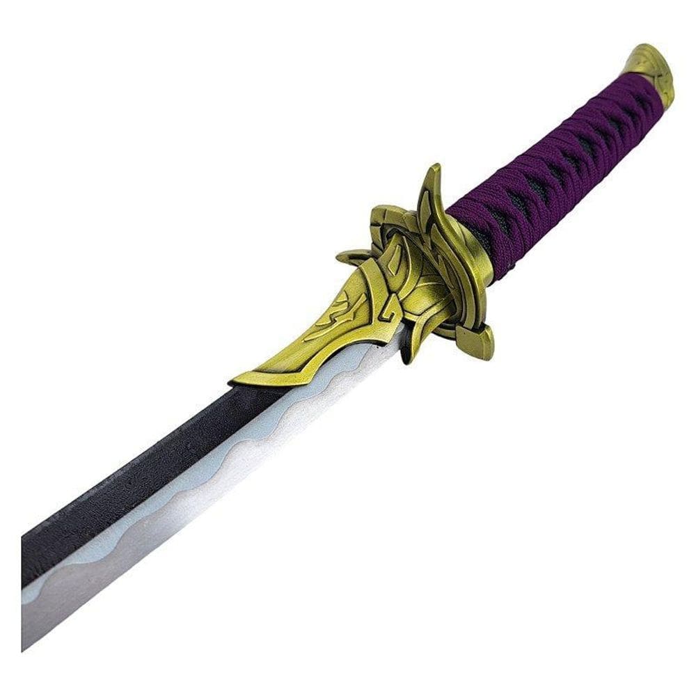 Espada Katana Amenoma Kageuta Genshin Impact Roxa