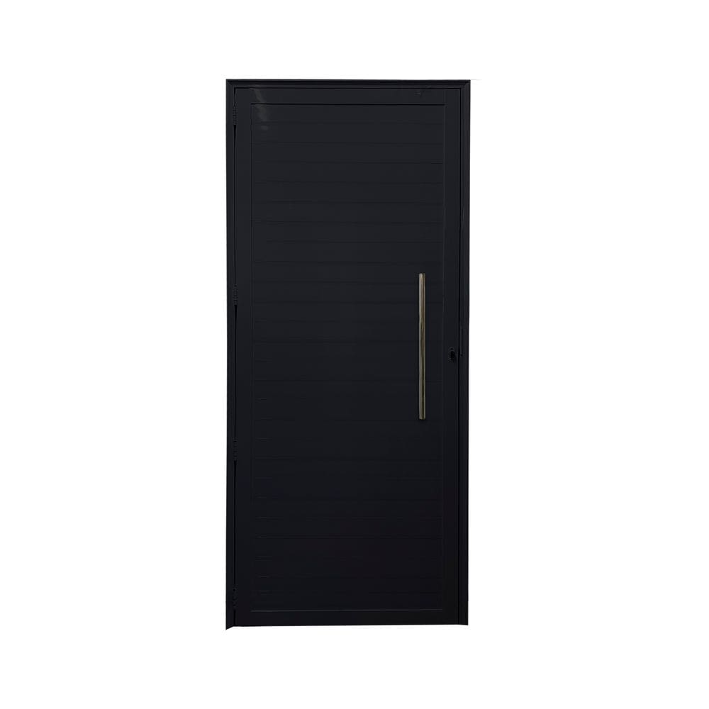 Porta Lambril E 210x100 Com Puxador e Rolete Preto