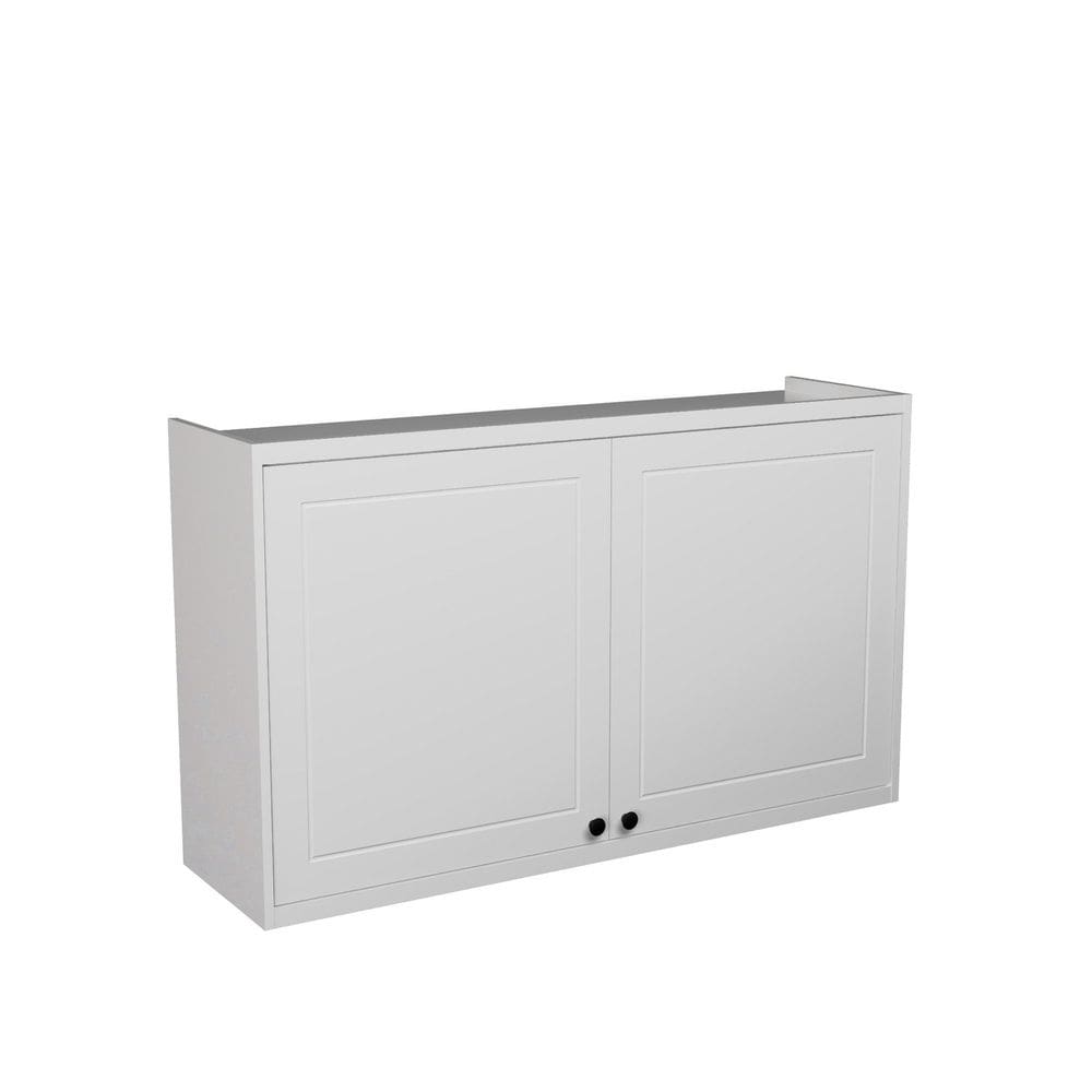 Armário Aéreo 120cm 2 Portas Cozinha Sevilha Branco Artico