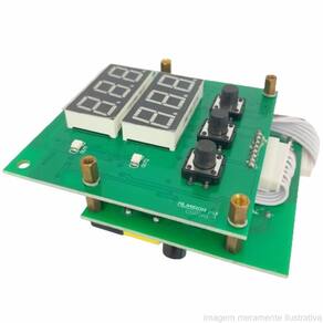Painel De Tempo E Temperatura Para Tranfer Sublimação - Mtk-1-Xlb-3 Ttc