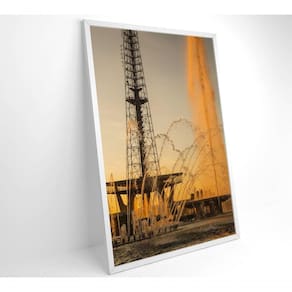 Quadro Torre De Tv Em Brasília Medidas 60x90 Cm Tipo De Impressão Tecido Canvas