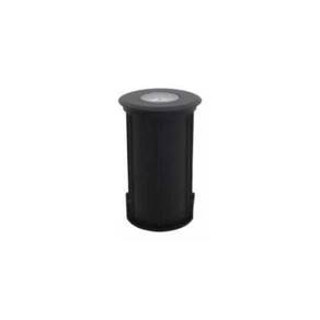 Embutido De Solo Led Cob 3W 3000K Preto Redondo