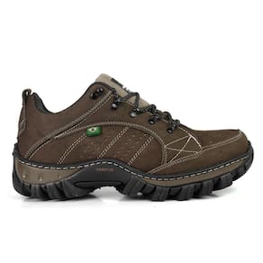 Tênis Adventure Masculino Couro Conforto Nobuck