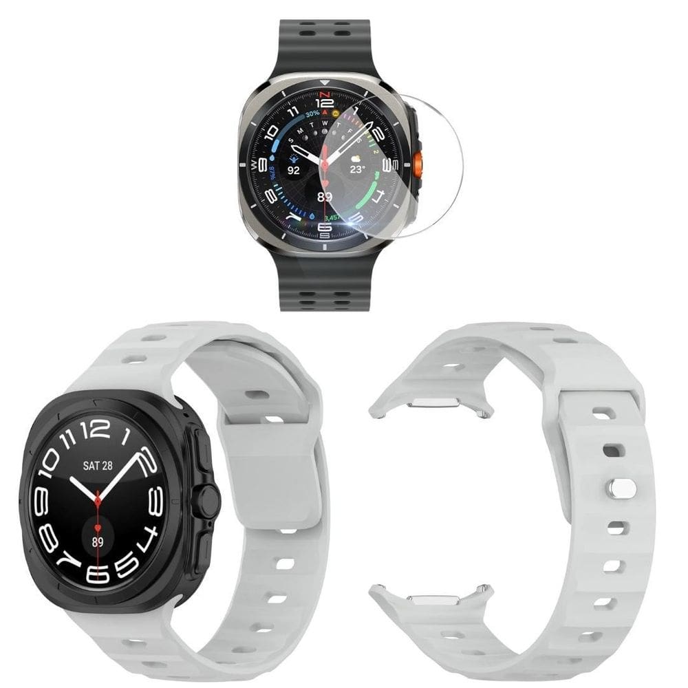 Pulseira Silicone Para Watch Ultra 47 Sm-L705 + Pelicula