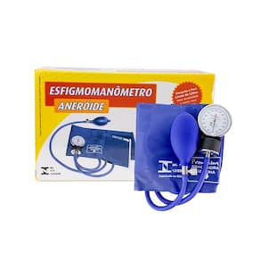 Aparelho Medidor De Pressão Esfigmomanômetro Premium