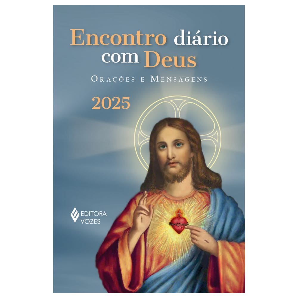 Livro Encontro Diário com Deus Orações e Mensagens 2025