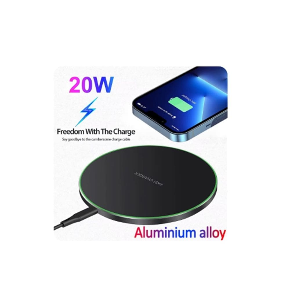 Carregador sem fio Fast Charger 20W