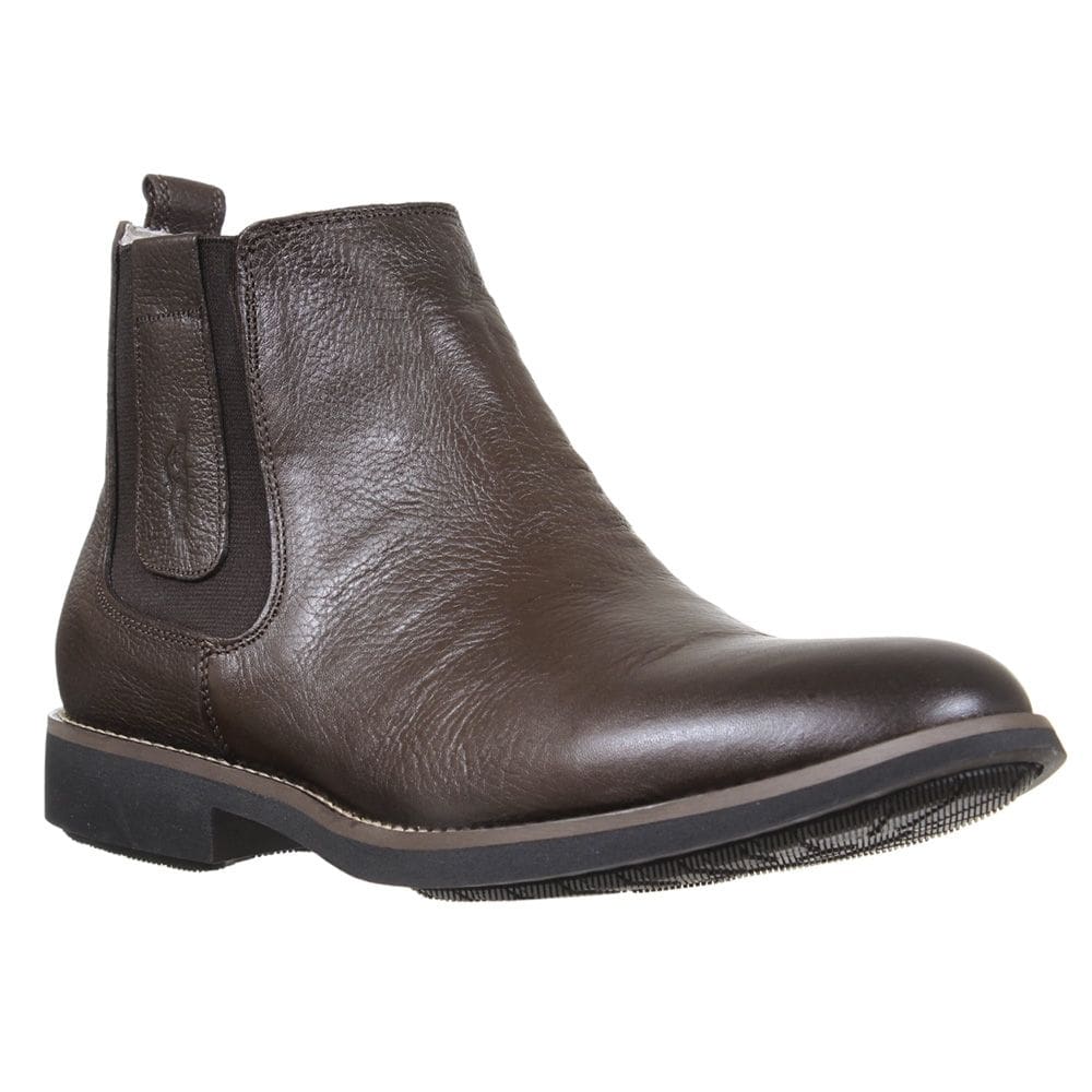 Botina Masculina Potro Bico Redondo Pinhão 35320