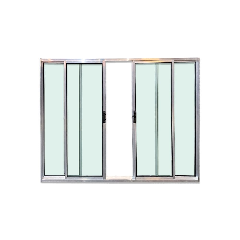 Janela 4 Folhas Brilhante 120x150 Linha 18 Esmeralda