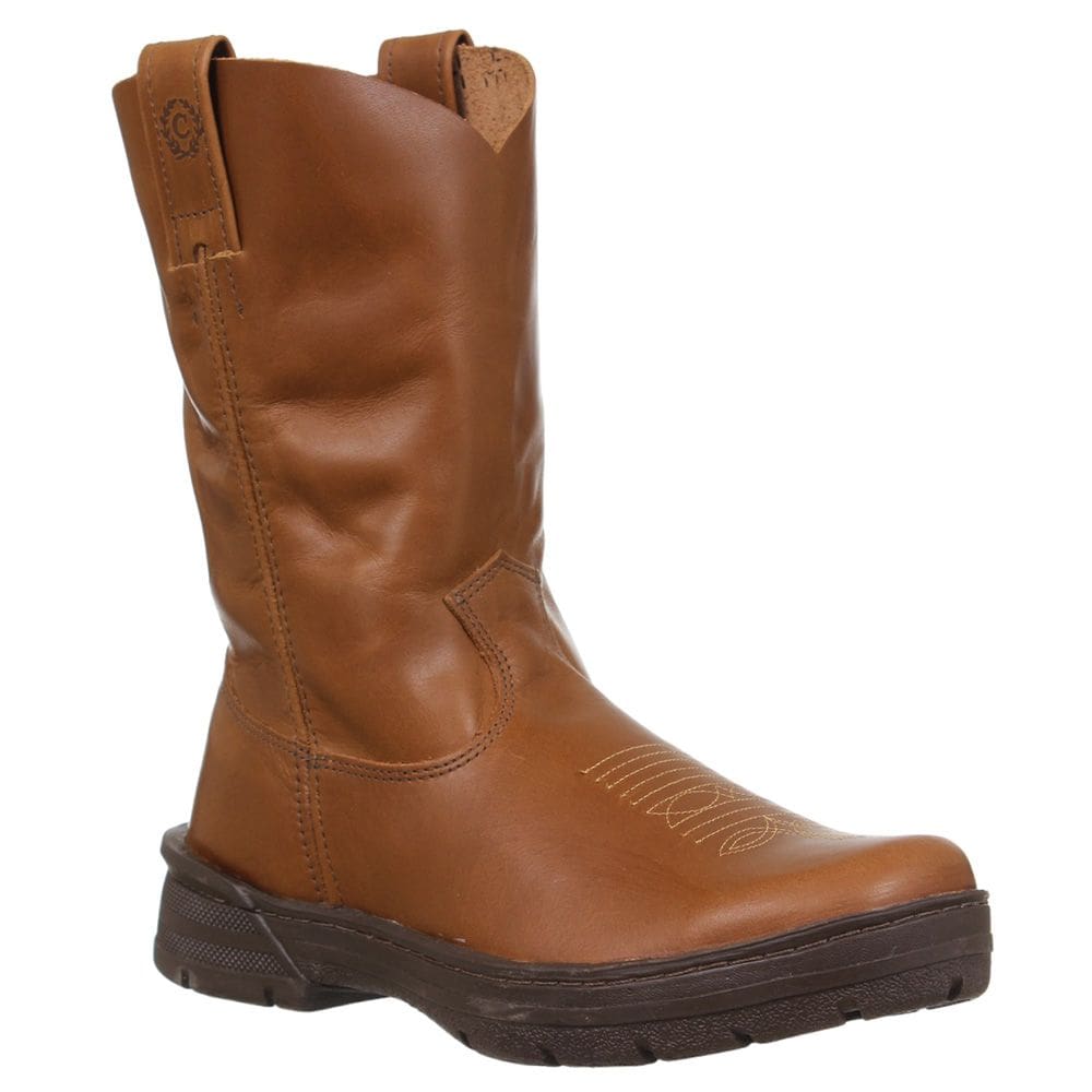 Bota Tênis Unissex com Bico Redondo Marrom Classic 37000