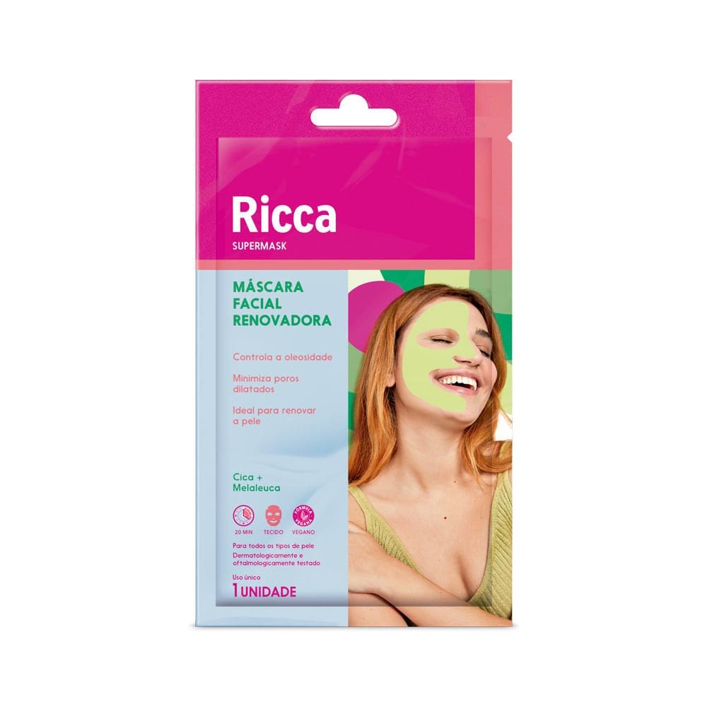 Máscara Facial Renovadora Ricca
