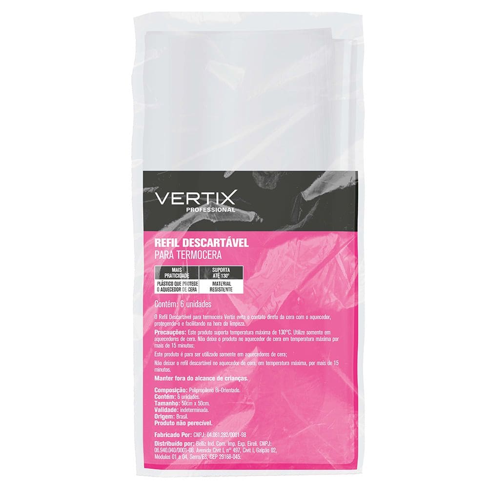 Refil Descartável Para Termocera Vertix