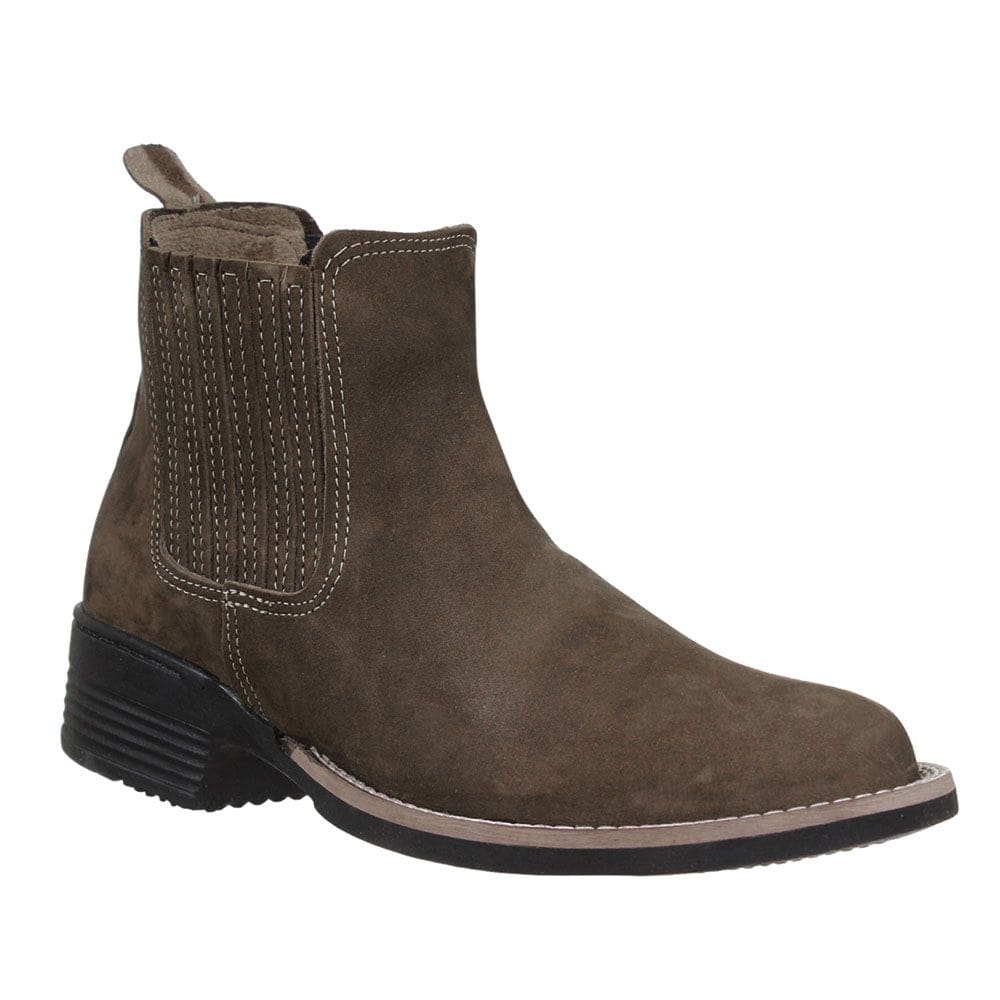 Botina Masculina Bretão Marrom 35301