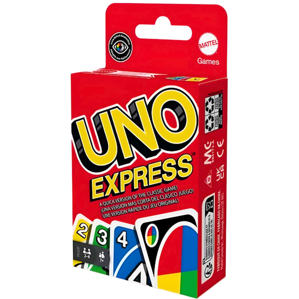 Jogo De Cartas Uno Express JDF56 Mattel