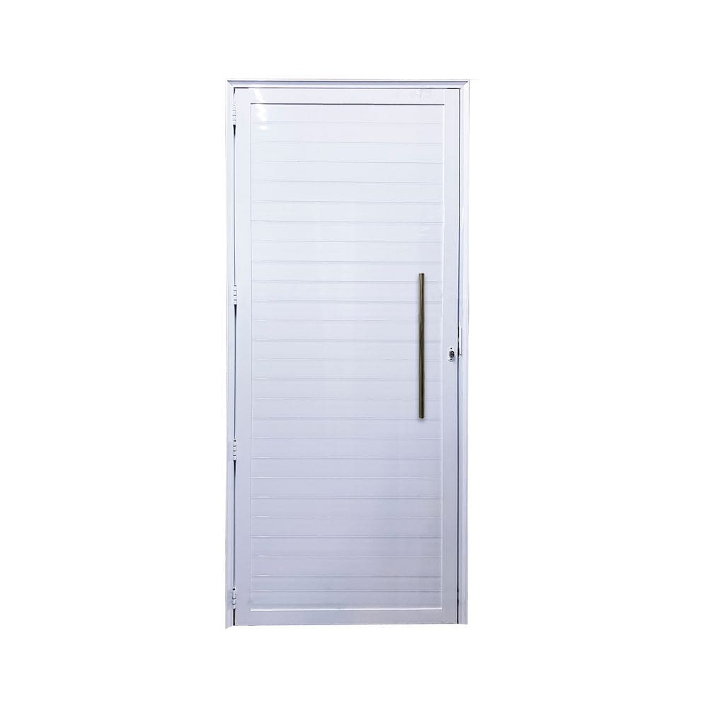 Porta Lambril D 210x90 Com Puxador e Rolete Branco