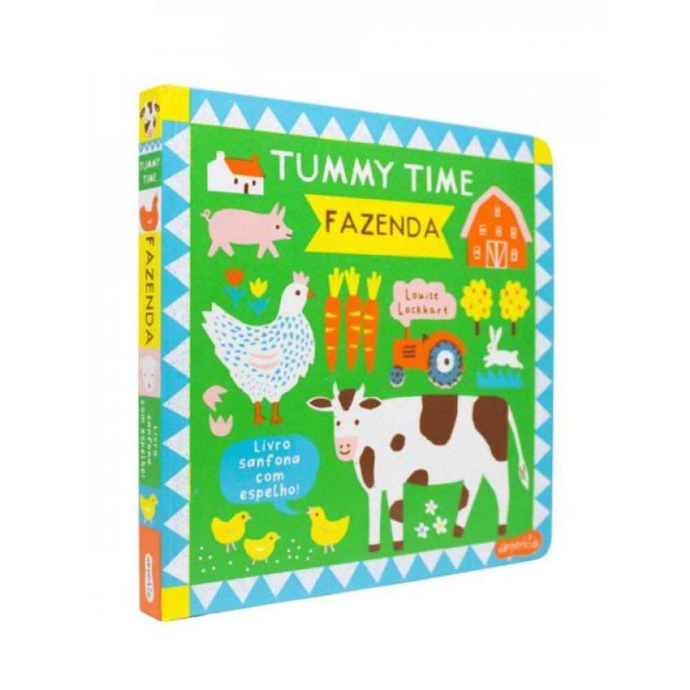 Tummy Time: Fazenda – Um Livro Ilustrado, Sanfonado E Com Espelho Para Bebês