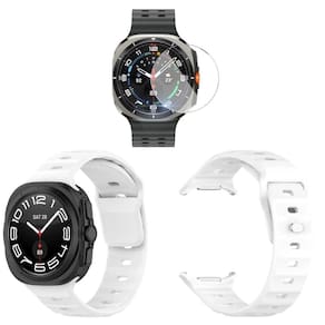Pulseira Silicone Exclusiva Para Watch Ultra 47Mm + Vidro