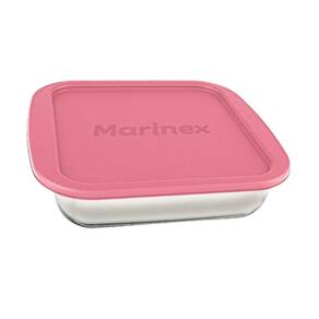 Assadeira Forma Com Tampa Quadrada 1,8Lts Média - Marinex 06