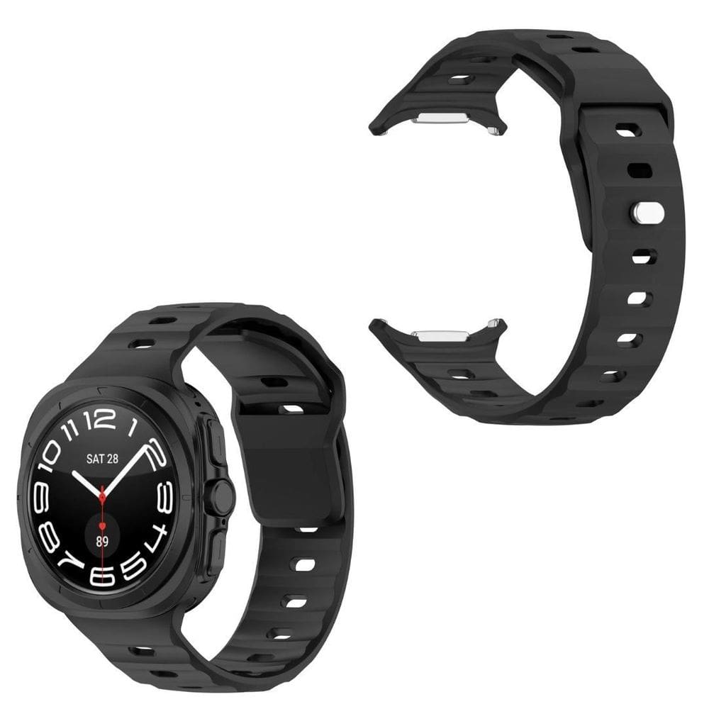 Pulseira Silicone Maleável Para Galaxy Watch Ultra 47Mm