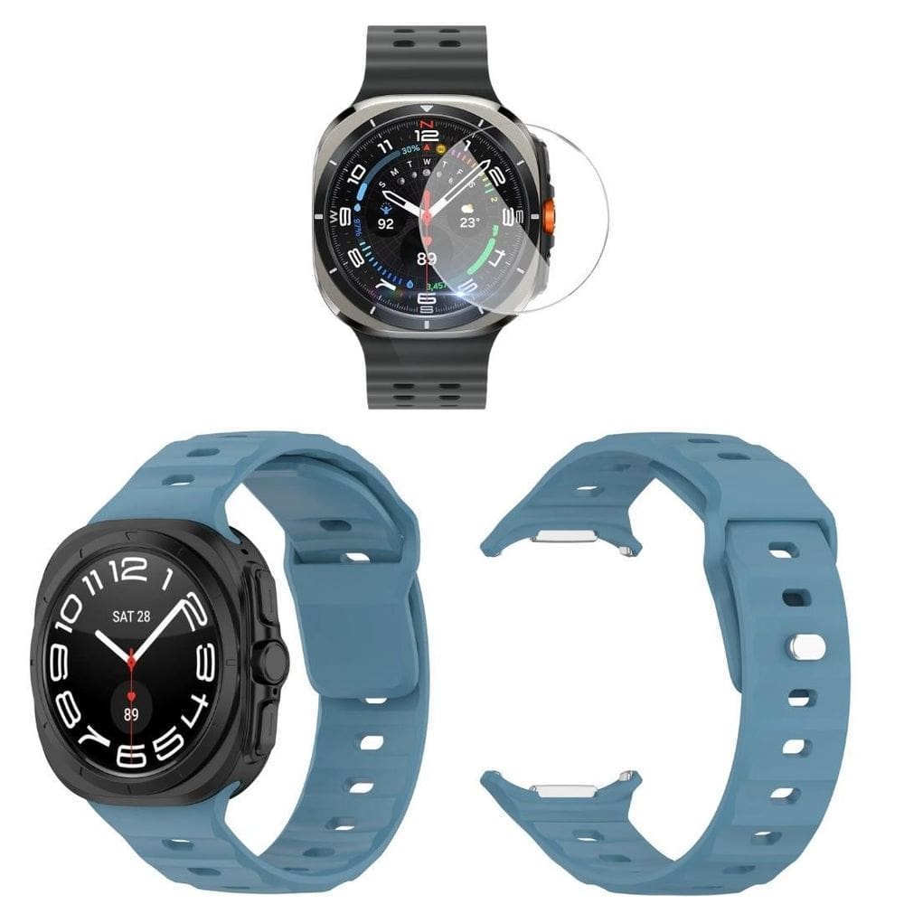 Pulseira Silicone Exclusiva Para Watch Ultra 47Mm + Vidro