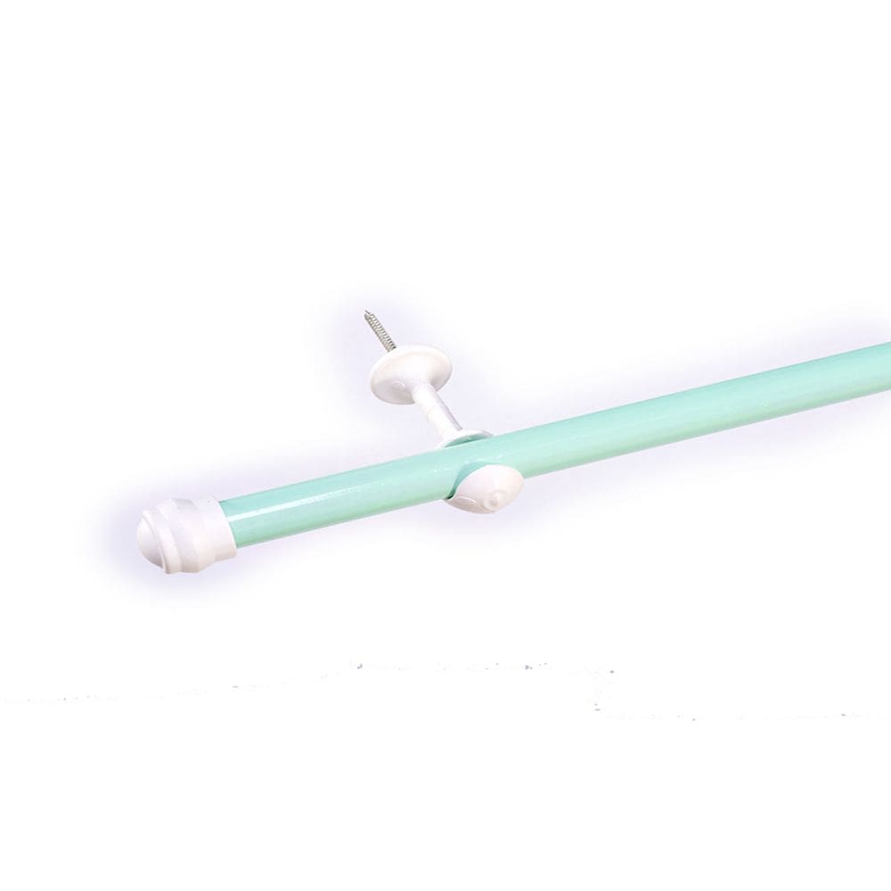 Varão Simples para Cortina de 3 Metros 19mm - Verde Água