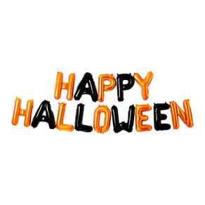 Feliz Halloween (Balões Com A Escrita Happy Halloween)