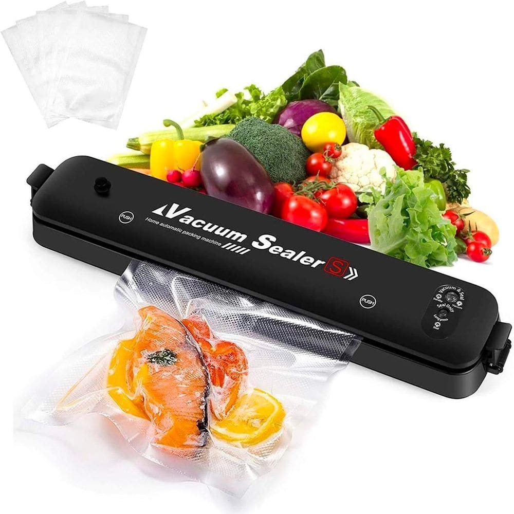 Seladora A Vácuo Bivolt Para Embalar Carnes E Frutas